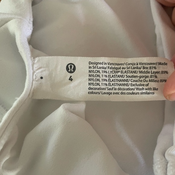 Lululemon Align Asymmetrical Bra Size 4 - Picture 7 of 8